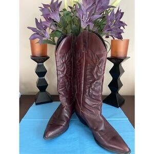 Zodiac Vintage Zolez Leather Cowboy Boots (Men’s 10M)